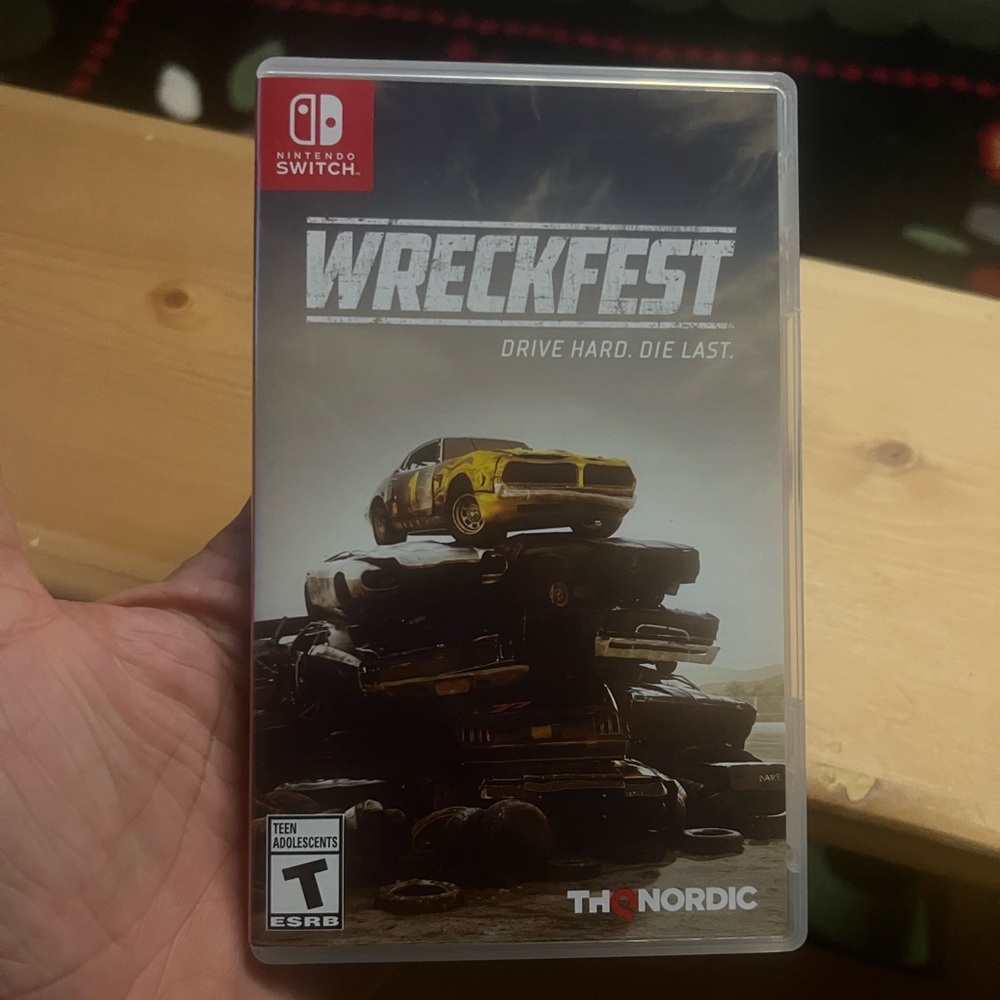 Nintendo Switch Wreckfest game.